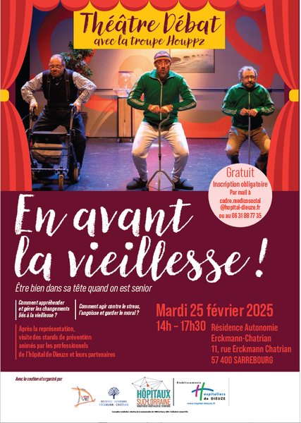 THEATRE DEBAT "En avant la vieillesse"