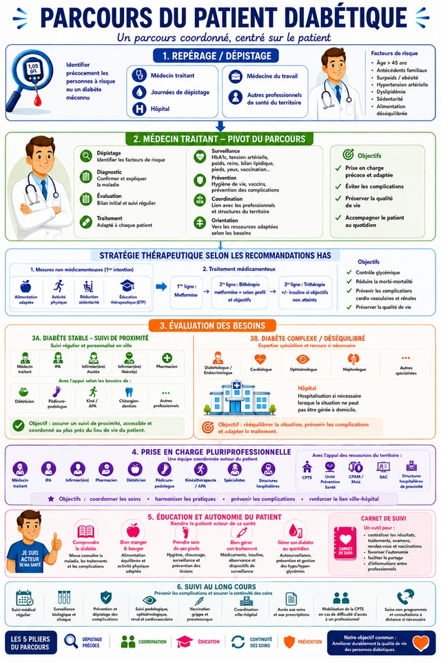 Parcours du patient diabétique
