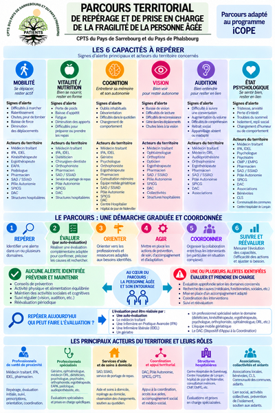 PARCOURS TERRITORIAL DE REPERAGE ET DE PRISE EN CHARGE DE LA FRAGILITE DE LA PERSONNE AGEES