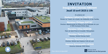 Inauguration nouveau bâtiment de l' Hôpital Privé de l’Est Lyonnais