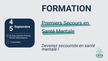 PREMIERS SECOURS EN SANTÉ MENTALE