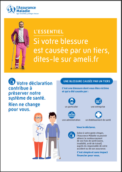 Déclaration accident causé par un tiers 