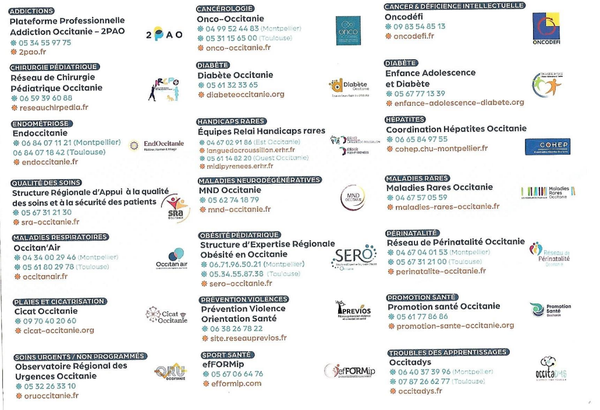 Dispositifs Régionaux de Santé en Occitanie