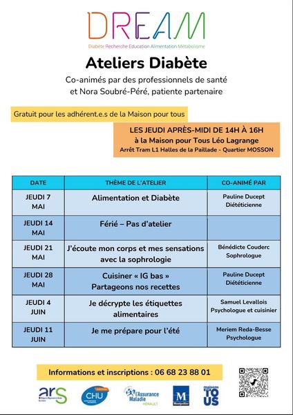 DREAM solidarité Diabète - Quartier Mosson