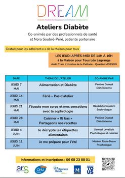 DREAM solidarité Diabète - Quartier Mosson