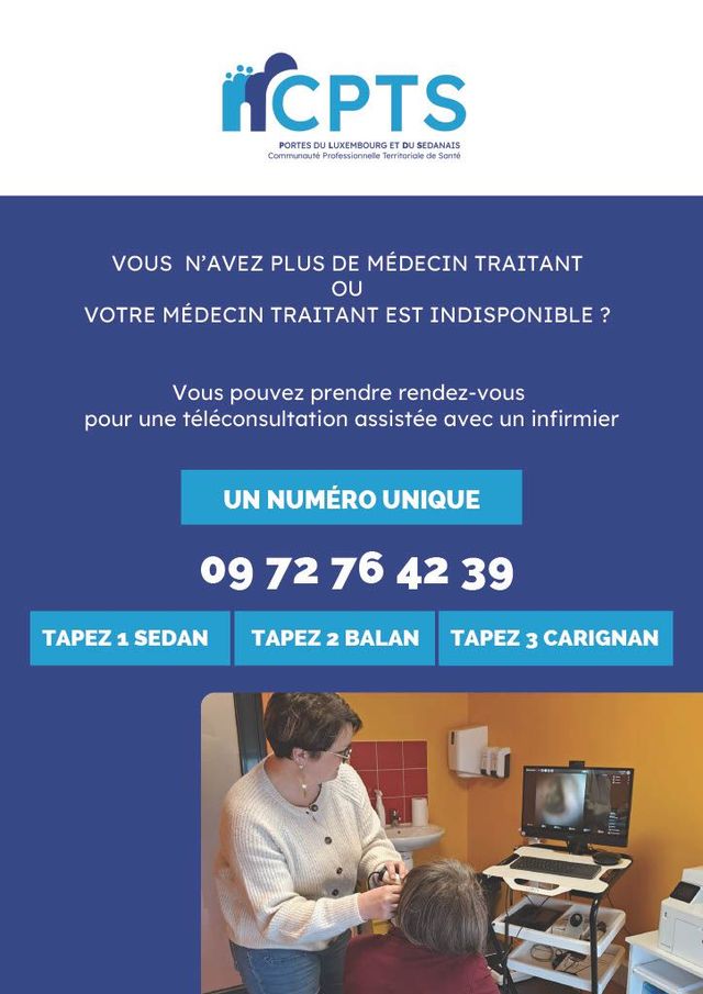 🩺 Un numéro unique pour accéder à une téléconsultation assistée