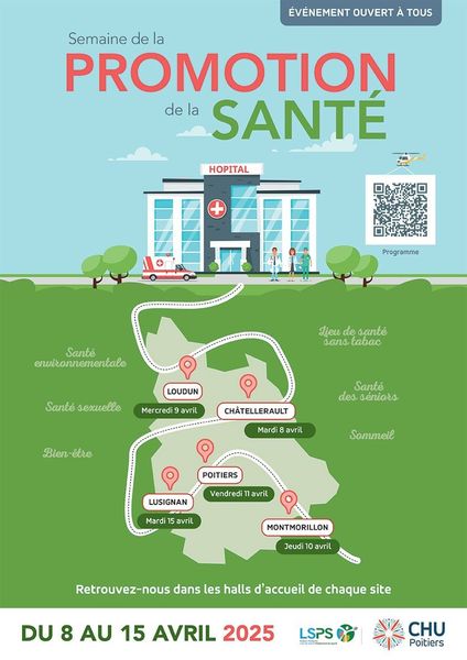Semaine de la Promotion de la Santé (du 8 au 15 Avril 2025) à Loudun