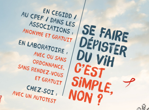 Se faire dépister du VIH c'est simple, non?