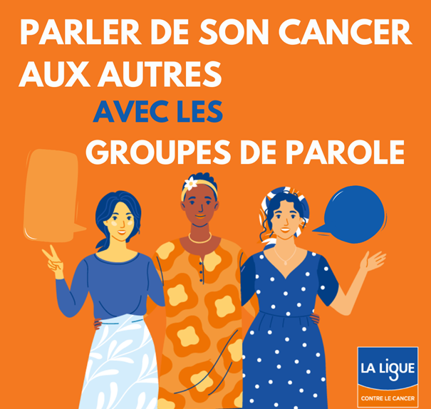 Groupe de parole - Ligue contre le Cancer (Mairie de LOUDUN de 14h30 à 16h30)