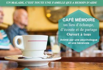 Café Mémoire - France Alzheimer (à LA ROCHE RIGAULT chaque 4ème mardi du mois entre 15h et 17h)
