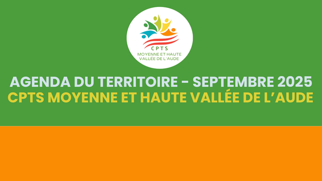 Agenda du territoire - Septembre 2025