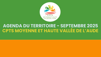 Agenda du territoire - Septembre 2025