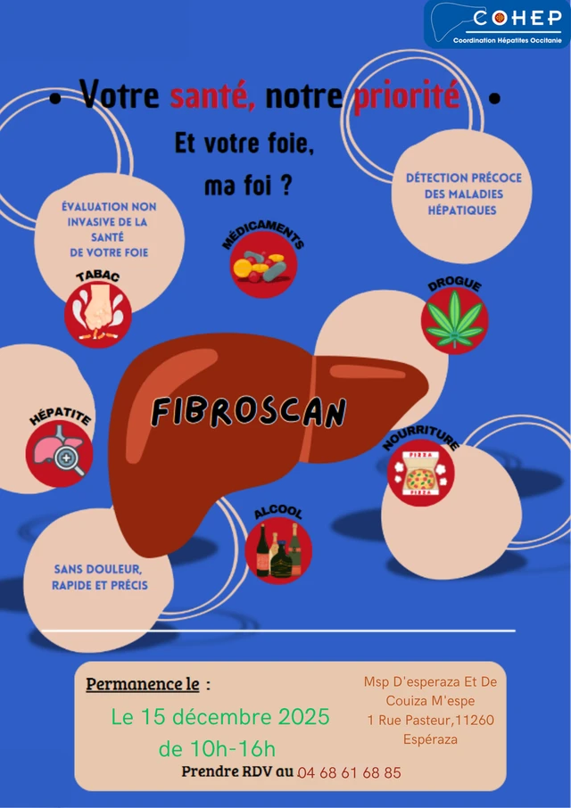 Journée de dépistage Fibroscan – Fibrose & Stéatose Hépatique