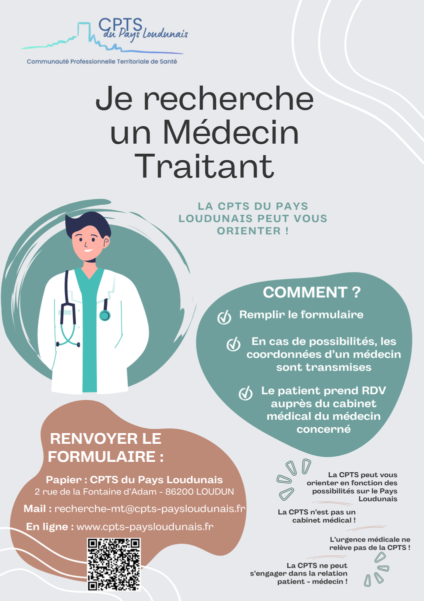 Recherche d'un Médecin Traitant